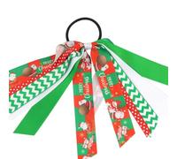 Migliorato Natale Accessori per capelli Per Ragazze Seta Elastici Decorativi Elastico Coda Di Cavallo Cinghie Morbide Comode