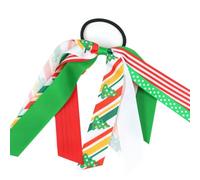 Migliorato Natale Accessori per capelli Per Ragazze Seta Elastici Decorativi Elastico Coda Di Cavallo Cinghie Morbide Comode