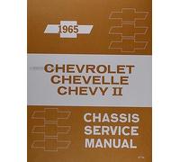 Migliore 1965 Chevy Negozio Manuale Impala Caprice El Chevelle Nova Servizio