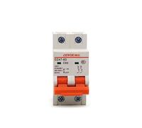 Migliore approvazione CE 2p DZ47 Mini interruttore automatico elettrico 6A 16A 20A 25A 32A 40A 50A 63A con protezione da sovraccarico e cortocircuito(2P 63A)