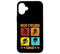 Migliore bici da strada papà bici da strada Ciclista Biker Custodia per iPhone 16 Plus