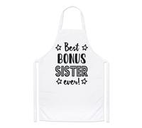 Migliore Bonus Sorella Ever Chef Grembiule Scherzo Divertente Step Love Fratelli