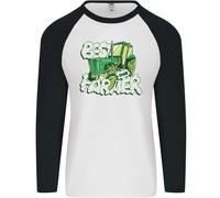 Migliore Contadino Ever Agricoltura Festa Del Papà Uomo L/S Baseball T-Shirt