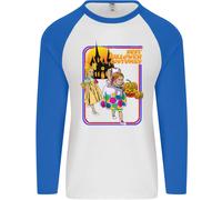 Migliore Costumi di Halloween Horror Zucca Uomo L/S Baseball T-Shirt