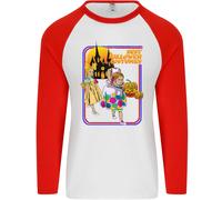 Migliore Costumi di Halloween Horror Zucca Uomo L/S Baseball T-Shirt