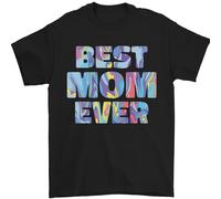 Migliore Mamma Ever Cravatta Died Effetto Festa Della Uomo T-Shirt 100% Cotone