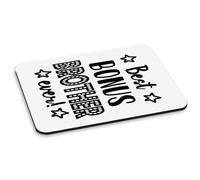 Migliore Omaggio Brother Ever Mousepad PC Computer Divertente Scherzo Step Amore