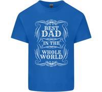 Migliore Papà IN la Parola Festa Del Papà Uomo Cotone T-Shirt
