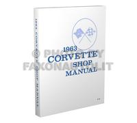 Migliore Riparazione Negozio Manuale per 1963 Corvette Chevrolet Bisogno 63 1964