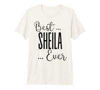 Migliore Sheila Ever Carino Mamma Mamme Compleanno Amore per la Mamma Maglietta Premium