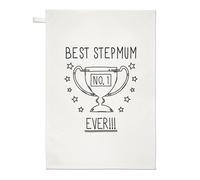 Migliore Stepmum Ever No.1 Trofeo Strofinaccio - Divertente Festa Della Mamma