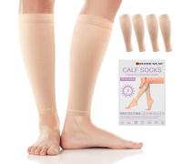 Migliore Wear 2 paia di calze a compressione da uomo e da donna, 20 - 30 mmHg | Classe 2 calze a compressione medica, supporto graduato, calze per trombosi