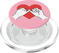 Migliori amiche del cuore di Pinky Swea PopSockets PopGrip per MagSafe