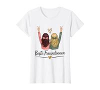 Migliori amiche Migliori Amici BFF Amicizia Ragazze Maglietta