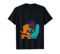 Migliori Amici | Audace Astratto & Arte espressiva del Personaggio Maglietta