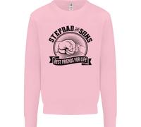 Migliori Amici Del Patrigno E Dei Figli Felpa Per Bambini Ragazzi E Ragazze