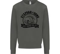 Migliori Amici Del Patrigno E Dei Figli Felpa Per Bambini Ragazzi E Ragazze