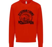 Migliori Amici Del Patrigno E Dei Figli Felpa Per Bambini Ragazzi E Ragazze