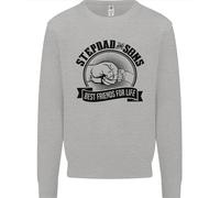 Migliori Amici Del Patrigno E Dei Figli Felpa Per Bambini Ragazzi E Ragazze