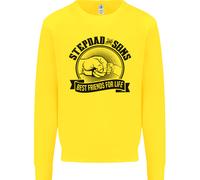 Migliori Amici Del Patrigno E Dei Figli Felpa Per Bambini Ragazzi E Ragazze