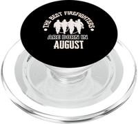 Migliori pompieri nati ad agosto Pompiere regalo di compleanno PopSockets PopGrip per MagSafe