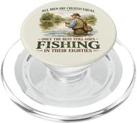Migliori Uomini Pesca Negli Anni Ottanta Anni 80 Pescatore Nonno PopSockets PopGrip per MagSafe