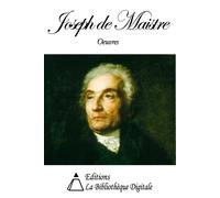 Migne Joseph De Maistre Oeuvres De Joseph De Maistre... (Tascabile)