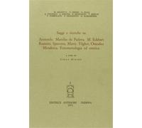 Mignucci,M. - Saggi e ricerche su: Aristotele, Marsilio da Padova, M.Eckhart, Ro