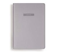 MiGoals Goals Journal - Diario giornaliero non datato, diario settimanale | Planner uomo e donna | Pianificatore obiettivi | Mindfulness Journal | Goals Tracker Grigio