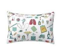 Migpkd Abstraction Biology Chemistry4 federe decorative per la casa Boudoir 30,5 x 45,7 cm modello federe per cuscino