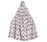 Migpkd Adorabile Little Baby Bradipo Halloween Mantelli con Cappuccio Strega Veste Mantello Con Cappuccio Mantello Per Adulto Mantello Cosplay Costume