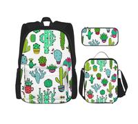 Migpkd Bella borsa per la scuola grassa astuccio portapranzo borsa combinatorezaino per la scuola dei bambini