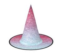 Migpkd Blu Rosa E Viola Colori Pastello Cappello Da Strega Di Halloween Per Le Donne Degli Uomini Cosplay Accessori Per Il Partito In Costume Cappello Da Mago