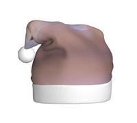 Migpkd Cappello da Babbo Natale tropicale al tramonto, per adulti, per donne e uomini, per Natale, Capodanno, feste di Natale