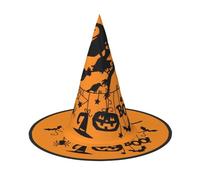 Migpkd Cappello da strega di Halloween che vola di Halloween per le donne degli uomini accessori cosplay per il cappello del mago del partito del costume