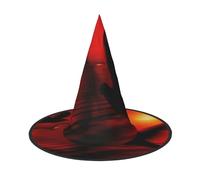 Migpkd Uccello Amore Cuore Arte Halloween Cappello Da Strega Per Donne Uomini Cosplay Accessori Per Costume Festa Cappello Da Mago