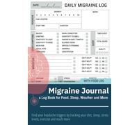 Migraine Journal, a Chronic Headache Tracker Log Book for Tracking Food, Sleep, Symptoms and More: A Migraine Tracker to Help You Find Your Headache ... Sleep, Stress Levels, Exercise and Much More