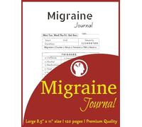 Migraine Journal: A complete tool to help you monitor and manage your migraines by tracking headache triggers, sleep patterns, stress levels, diet, symptoms, exercise, and more-all in one place.