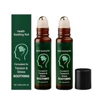 Migraine Stick Roll-On, Roll-On agli oli essenziali per il sollievo da emicrania e mal di testa, raffreddamento rapido, sollievo dalla testa, facile da usare (2PCS)