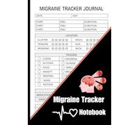 Migraine Tracker Notebook: Track Migraine Symptoms, Triggers, Factors, and Relief Strategies for Effective Pain Management - 6 x 9 Inches, 120 Pages