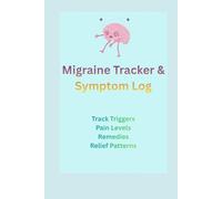 Migraine Tracker & Symptom Log: Track Triggers, Pain Levels & Remedies