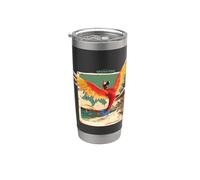 Migration Jamaica Parrot Bicchiere termico in acciaio inox doppia parete