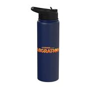 Migration Logo Stainless Steel Insulated Water Bottle