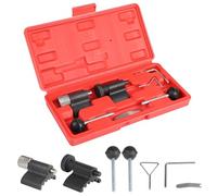 MIGUBIGU Kit Messa in Fase, Set di Attrezzi Distribuzione Compatibile con VW Audi SDI TDI 1.2, 1.4, 1.6, 1.9, 2.0, Kit Smontaggio Cinghia Alternatore con Scatola Portaoggetti