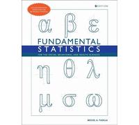 Miguel A. Padil Fundamental Statistics for the Social, Behavioral, a (Tascabile)