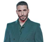 Miguel Ángel Silvestre (Green) Half Body Buddy Cutout