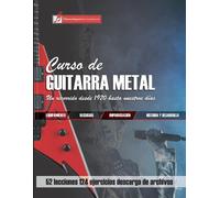 Miguel Antonio Martinez Cuellar Curso de guitarra metal (Tascabile)