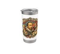 Miguel De Cervantes Bicchiere termico in acciaio inox doppia parete