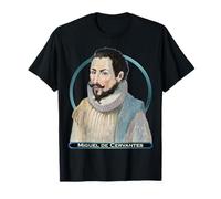 Miguel de Cervantes, scrittore Spagnolo Don Chisciotte Creatore Maglietta
