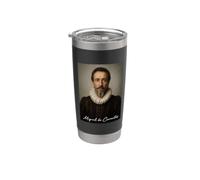 Miguel De Cervantes Spagna Bicchiere termico in acciaio inox doppia parete